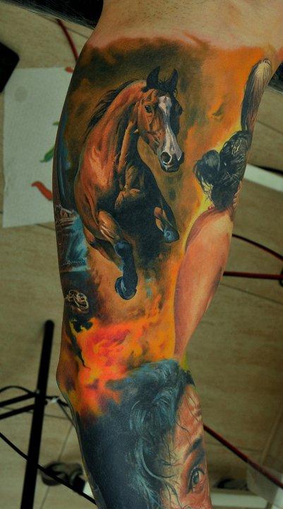 Tattoos - Arabian Horse - 63837